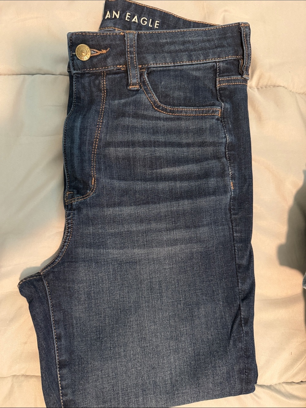 American Eagle Outfitters Dark Blue Skinny Jeans